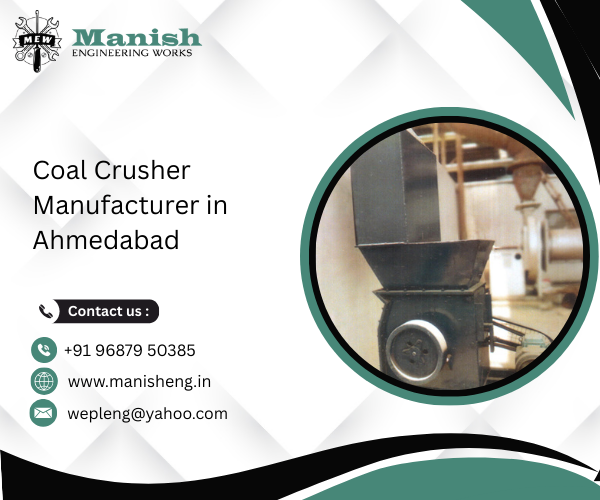 Coal Crusher Manufacturer in Ahmedabad