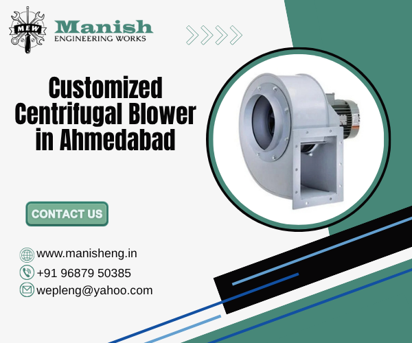 Customized Centrifugal Blower in Ahmedabad