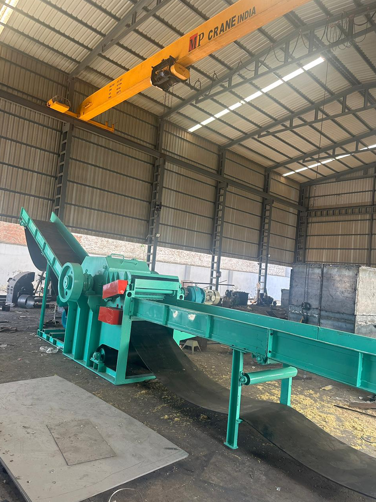 Drum Wood Chipper