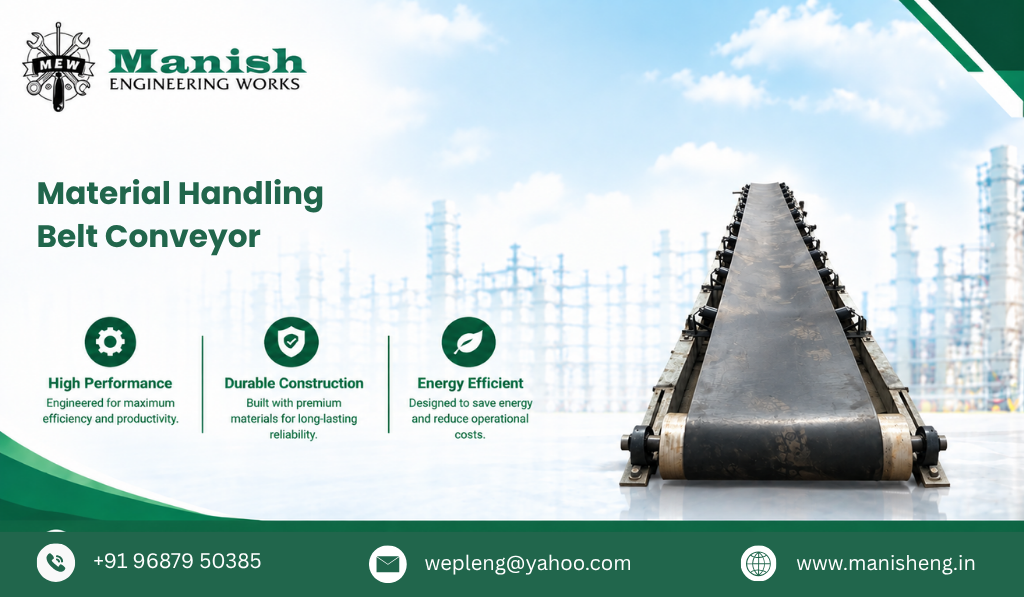 Material Handling Belt Conveyor