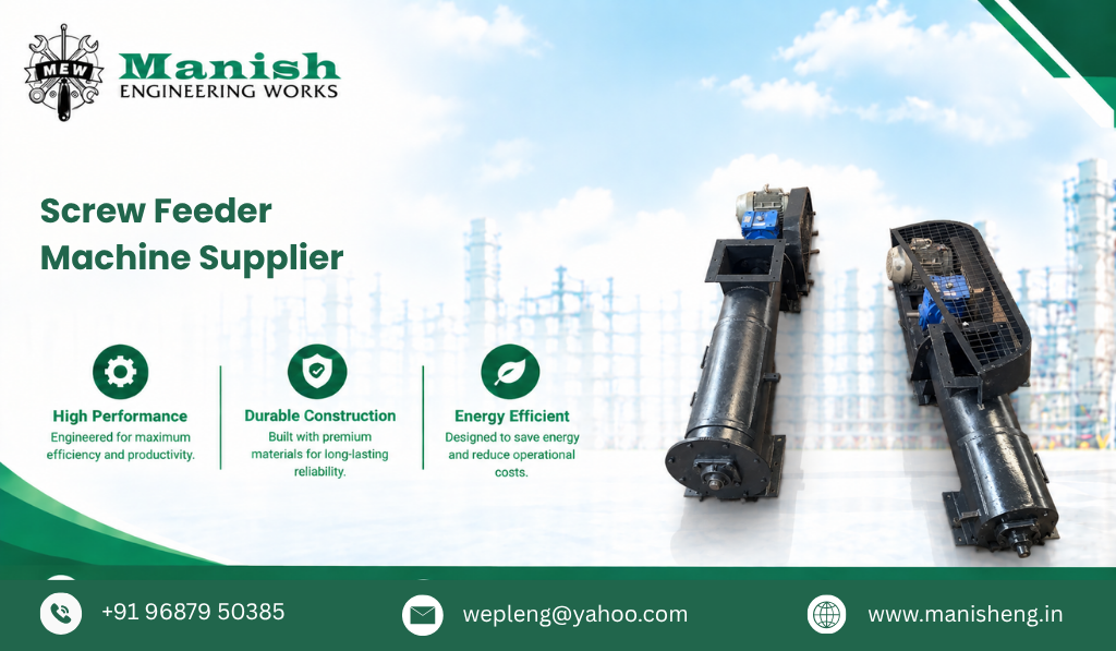 Screw Feeder Machine Supplier