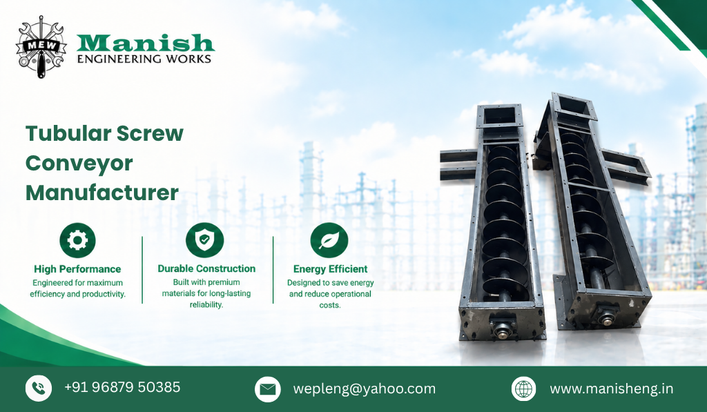 Tubular Screw Conveyor Manufacturer